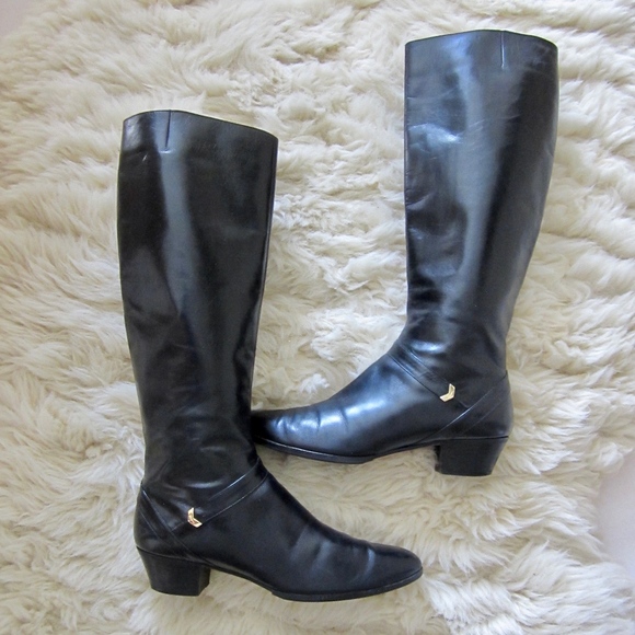 salvatore ferragamo knee high boots